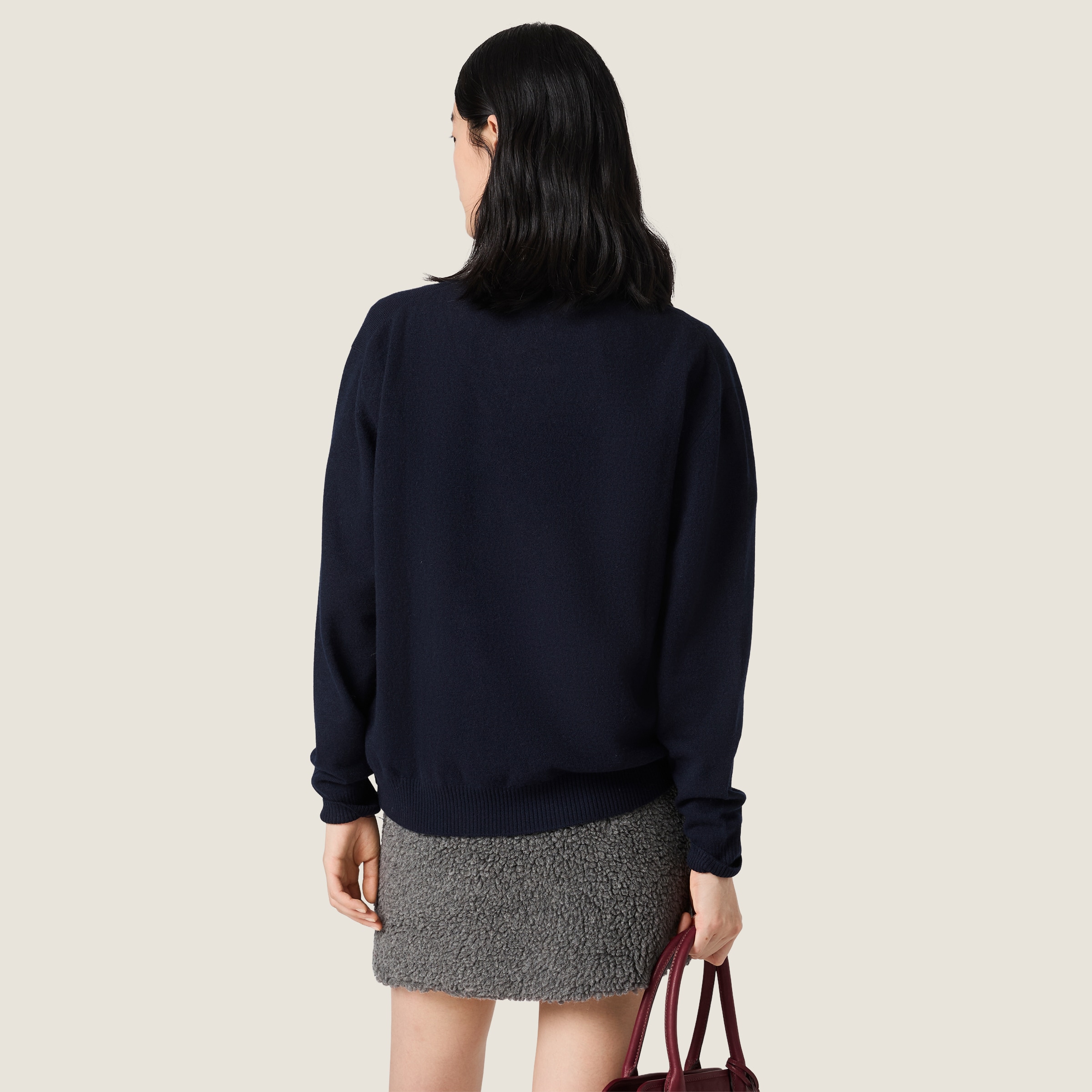 Wool and cashmere sweater - thumbnail 3
