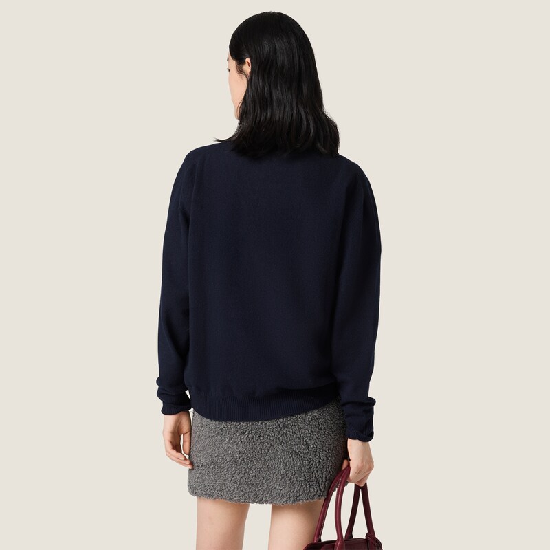 Wool and cashmere sweater
