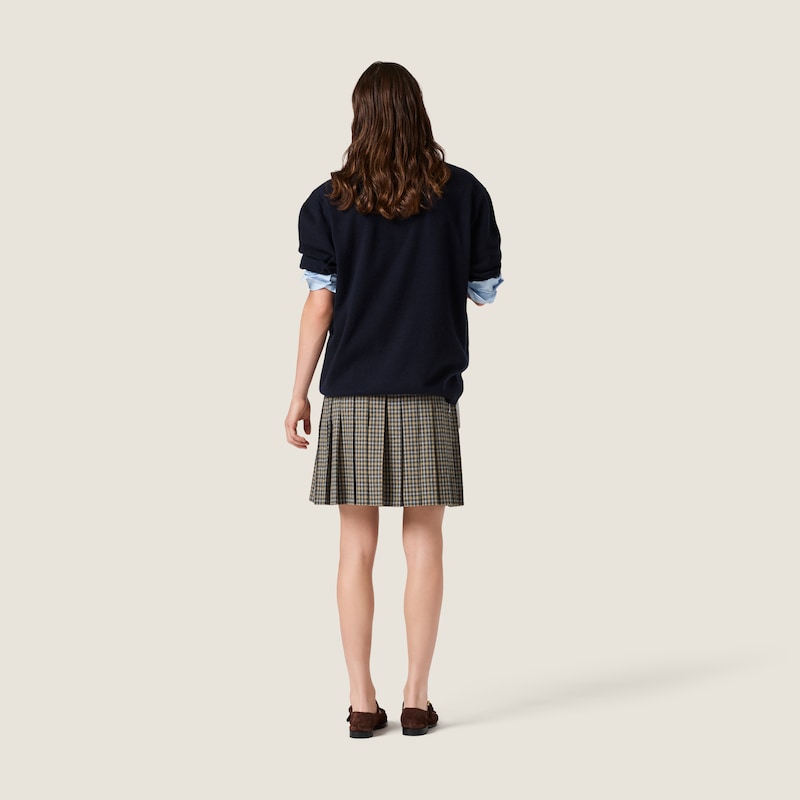Cashmere polo sweater