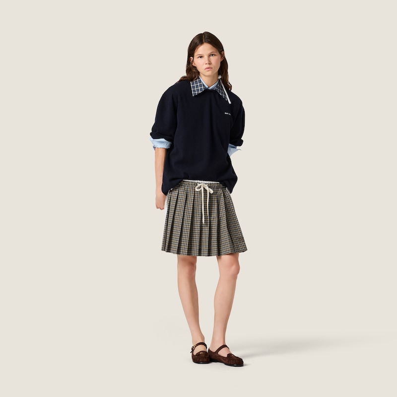 Cashmere polo sweater