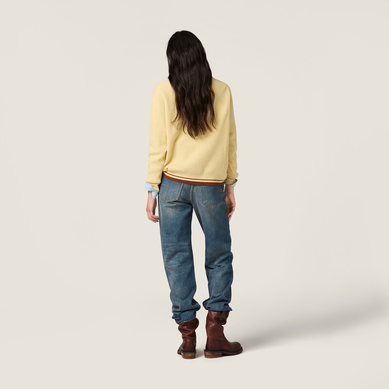 Cashmere V-neck sweater