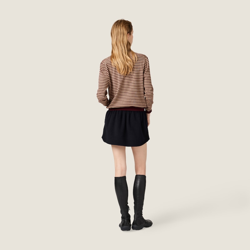 Striped wool sweater