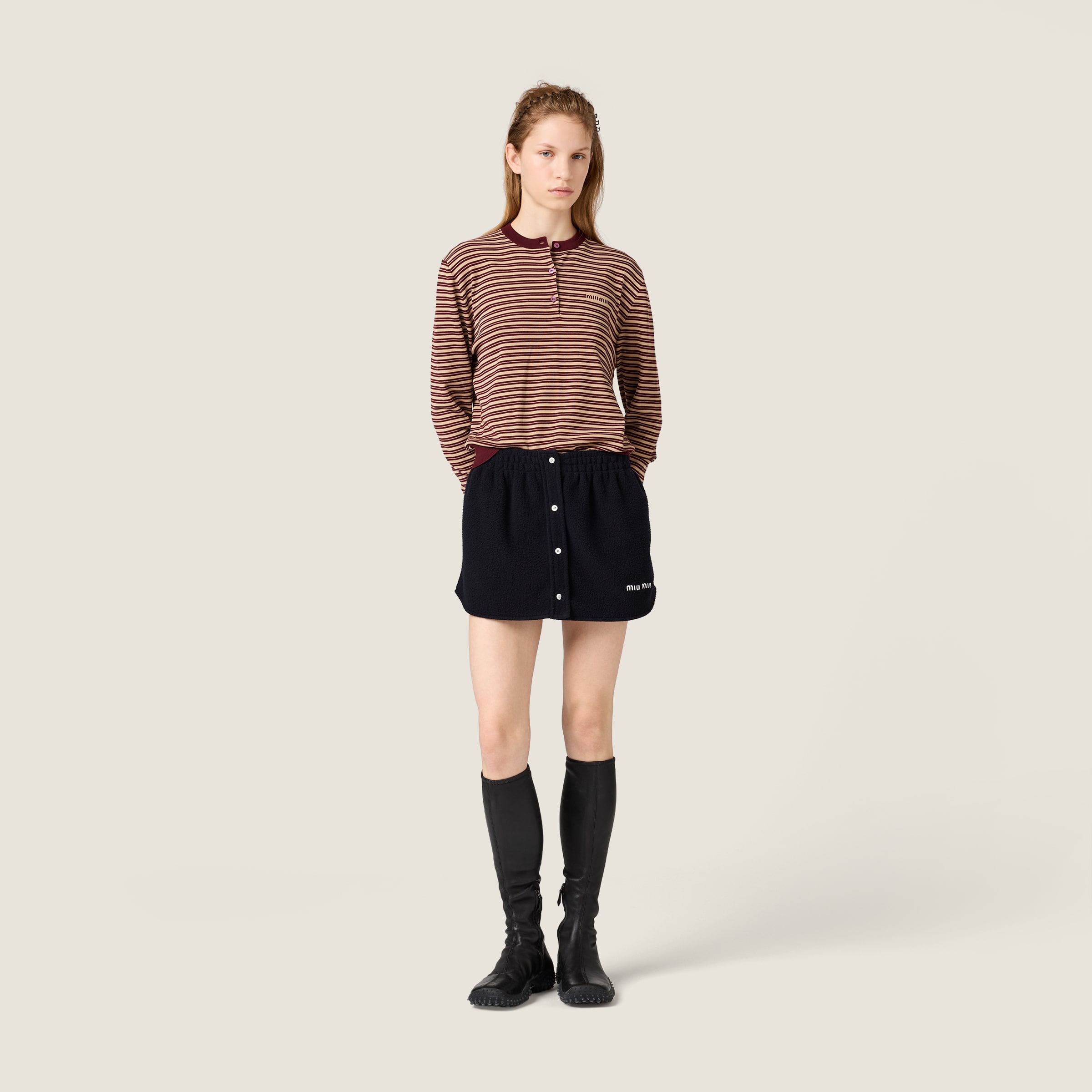 Striped wool sweater - thumbnail 2