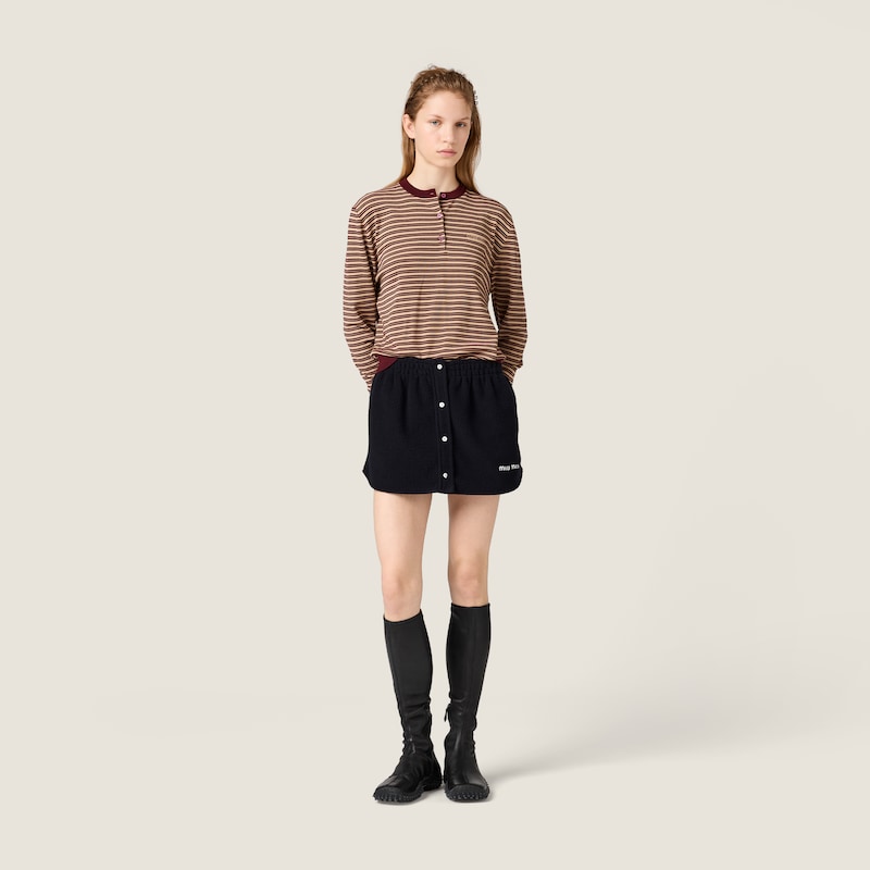 Striped wool sweater