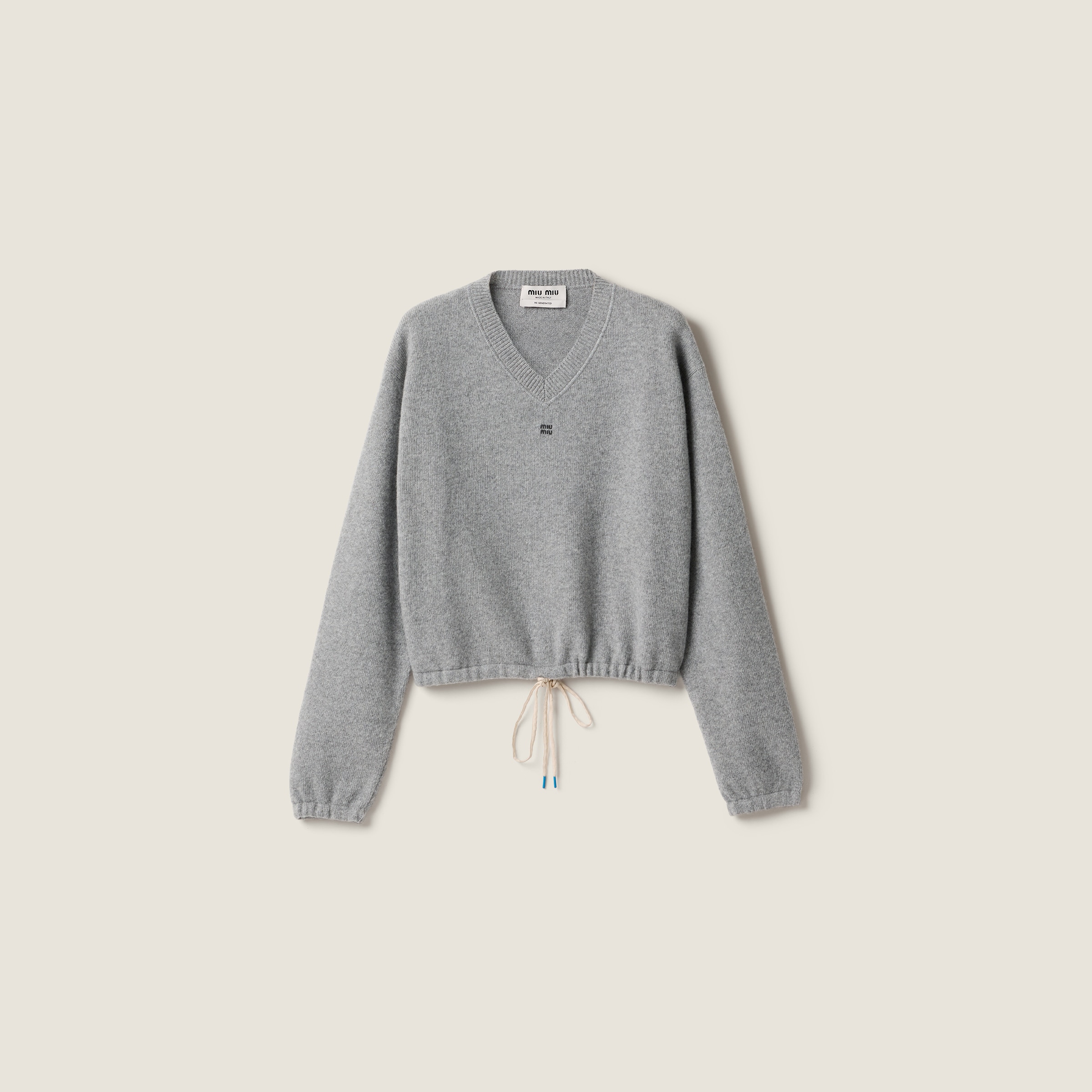 Wool and cashmere sweater by Miu Miu