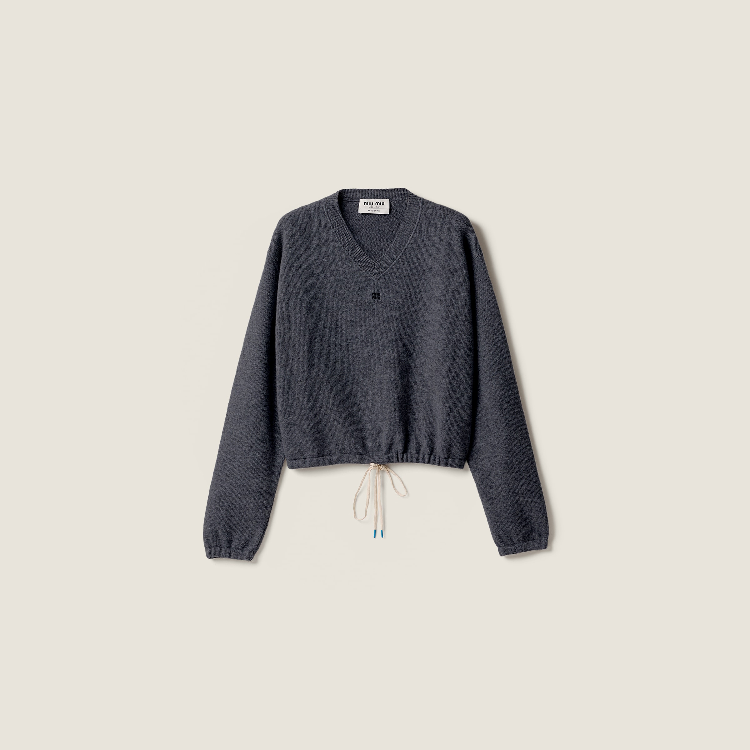 Wool and cashmere sweater by Miu Miu