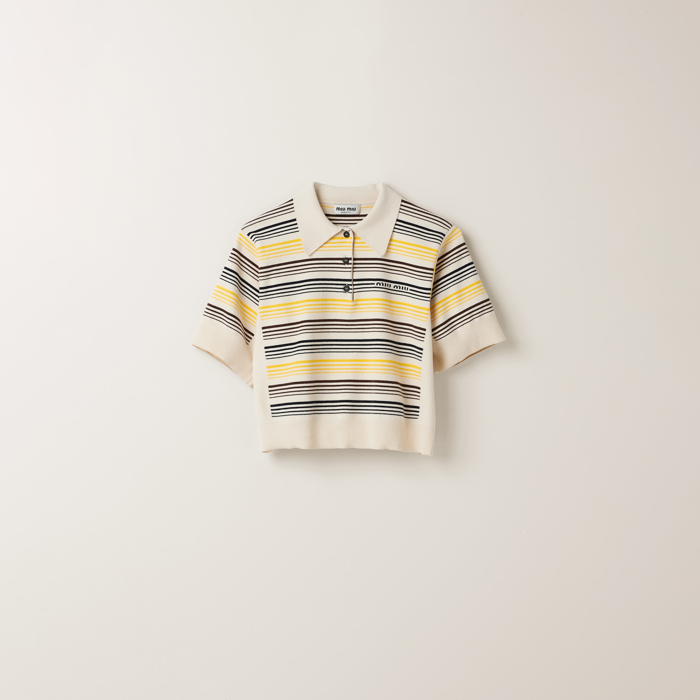 Miu miu polo shirt sales