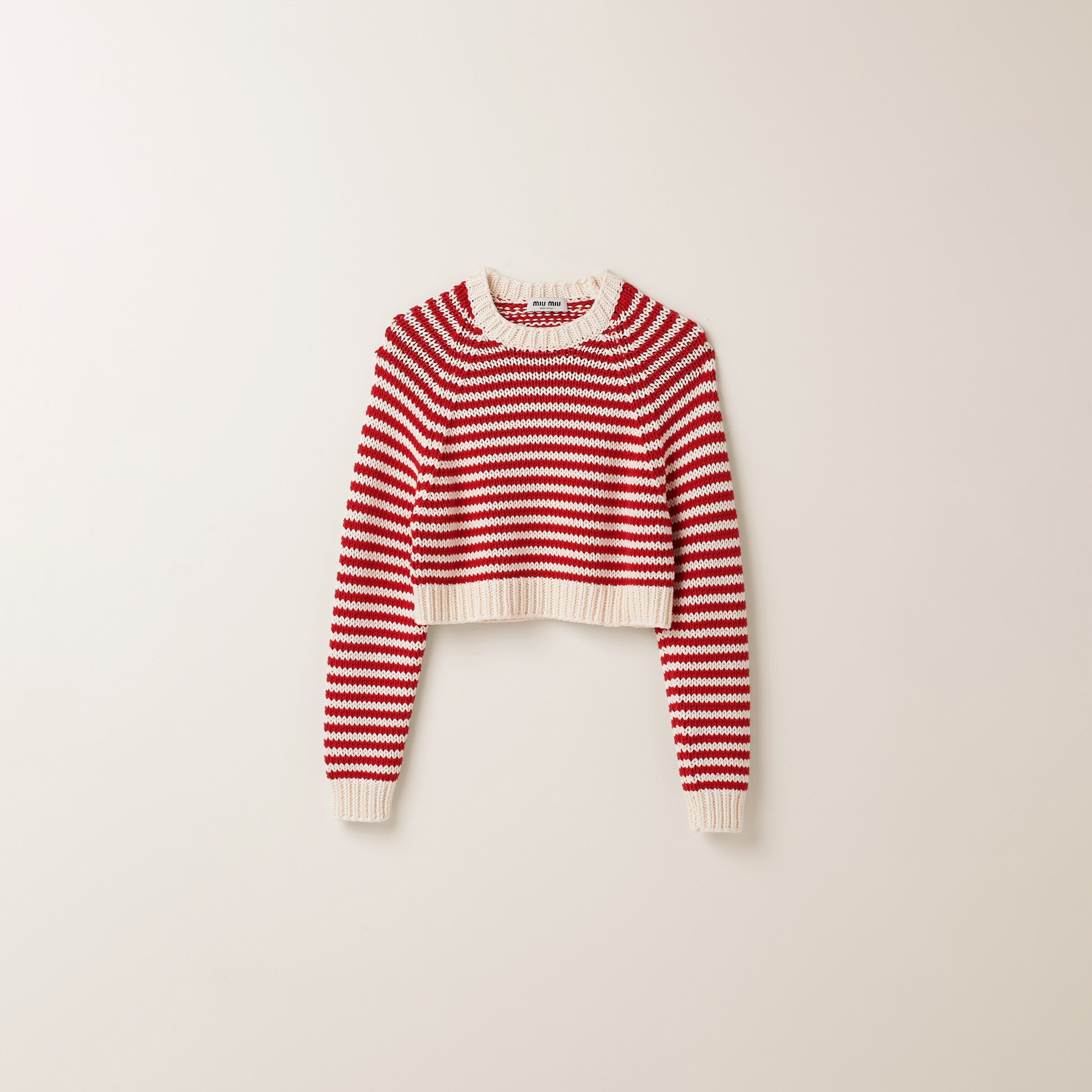 Miu miu red sweater deals
