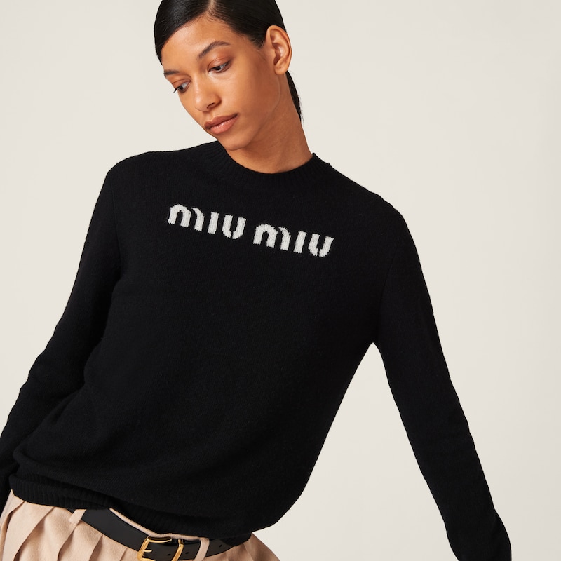 ウールxカシミヤ セーター