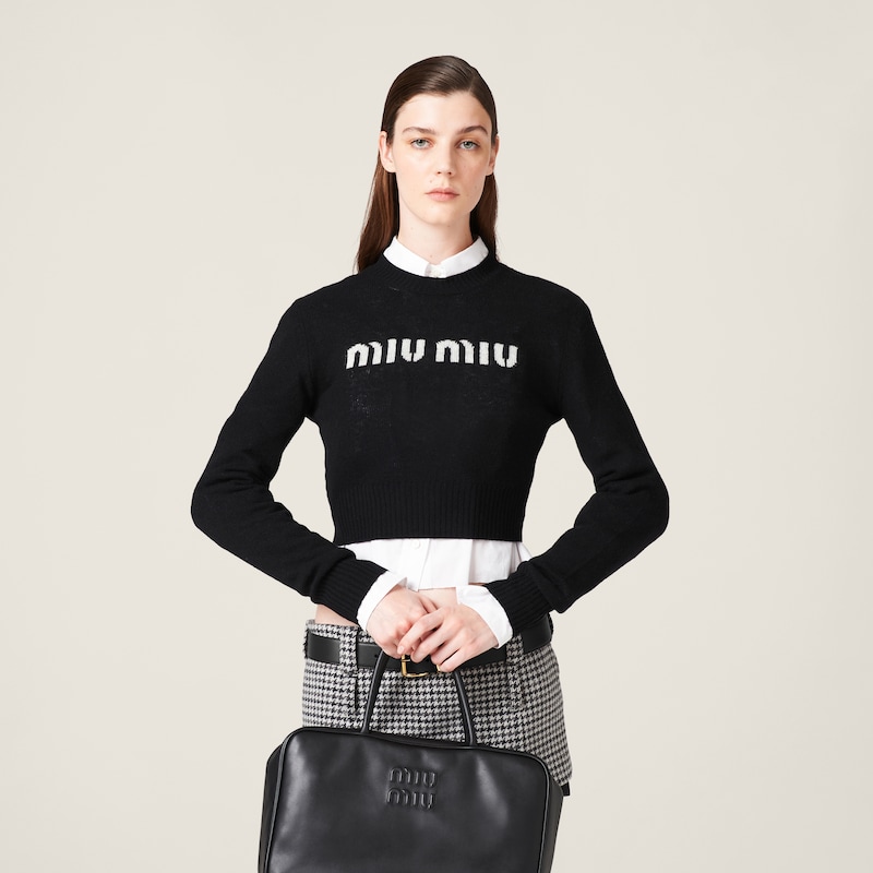 Wool and cashmere sweater