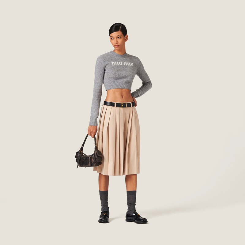 Maglia in lana e cashmere