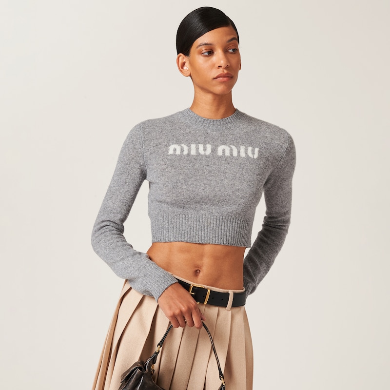 Maglia in lana e cashmere