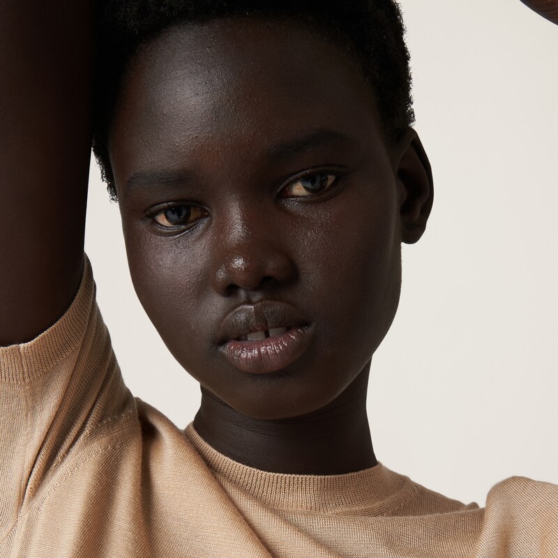 Pull en cachemire et soie