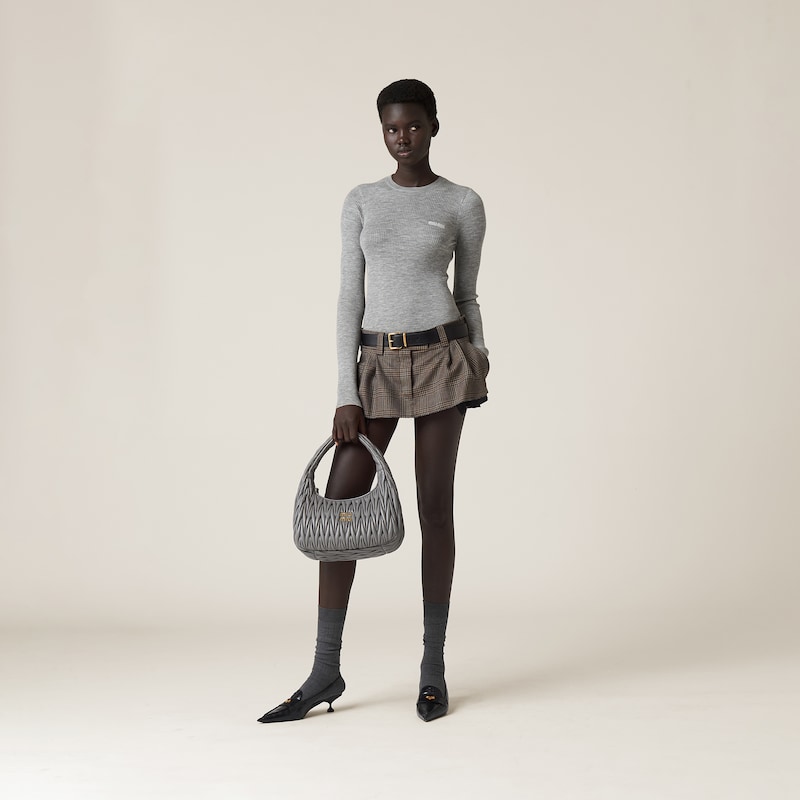 Cashmere and silk sweater