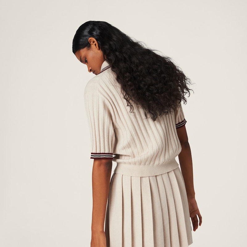 Polo de punto de cachemir