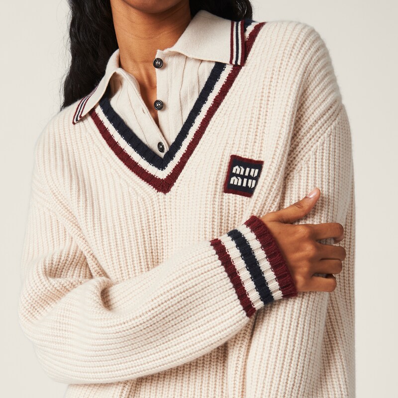 Polo de punto de cachemir