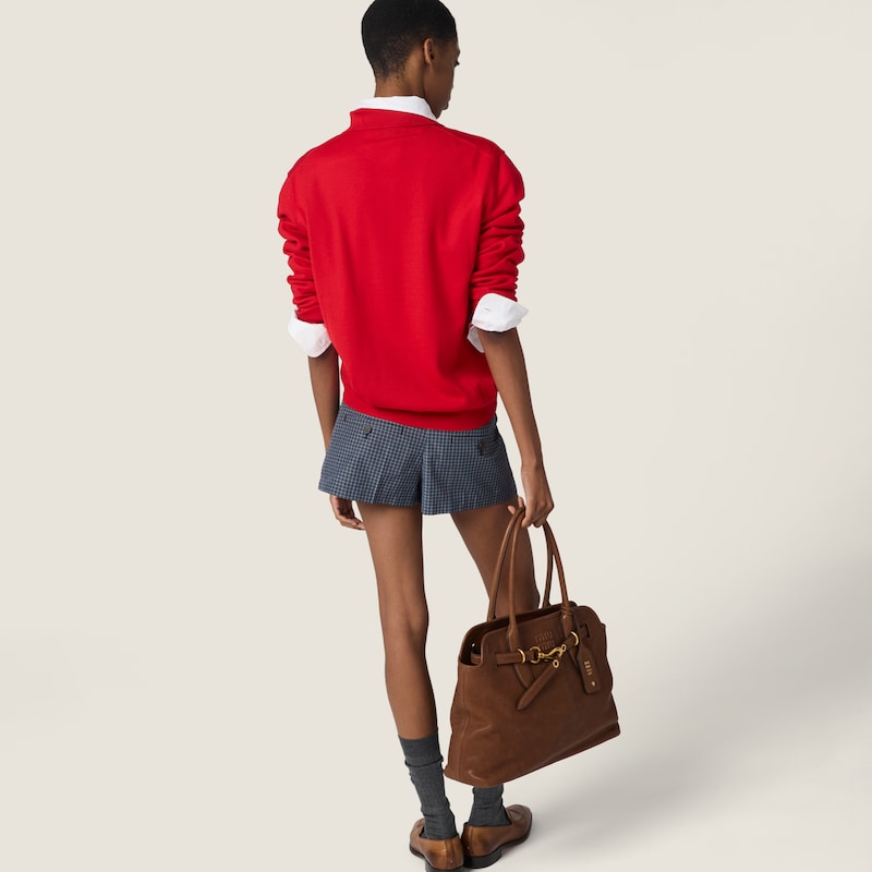 울 니트 폴로 셔츠