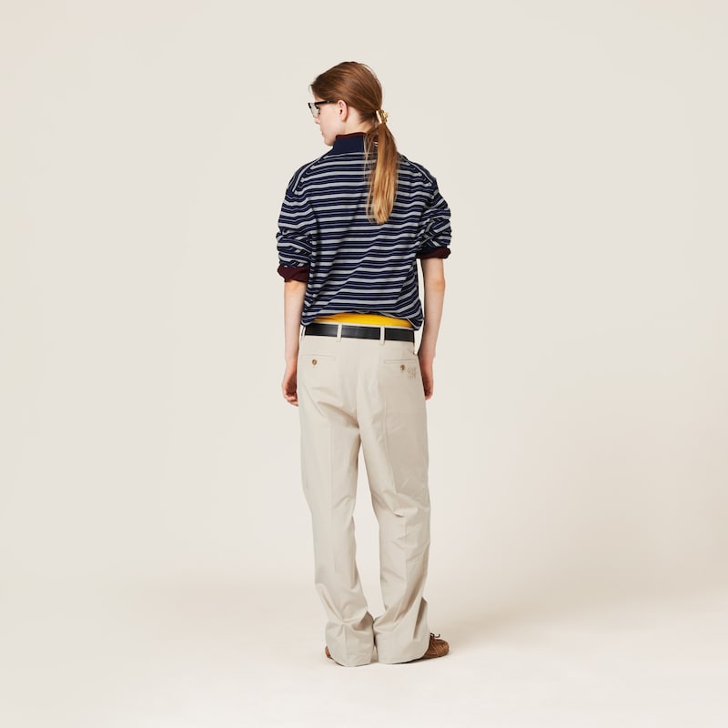 코튼 저지 폴로 셔츠