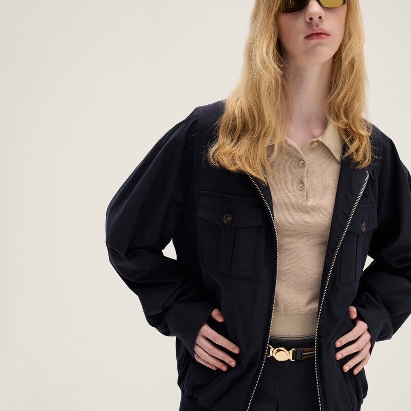 Polo in maglia di cotone