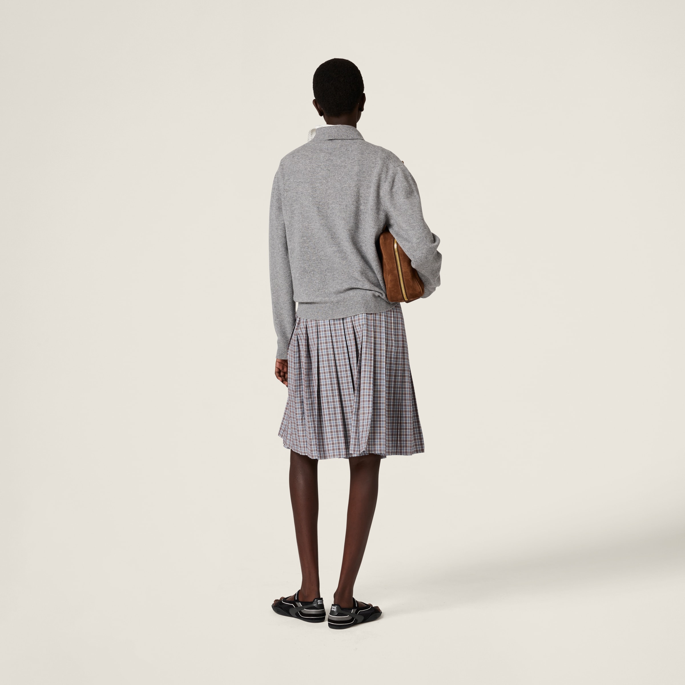 Miu Miu Logo-embroidered Polo Shirt