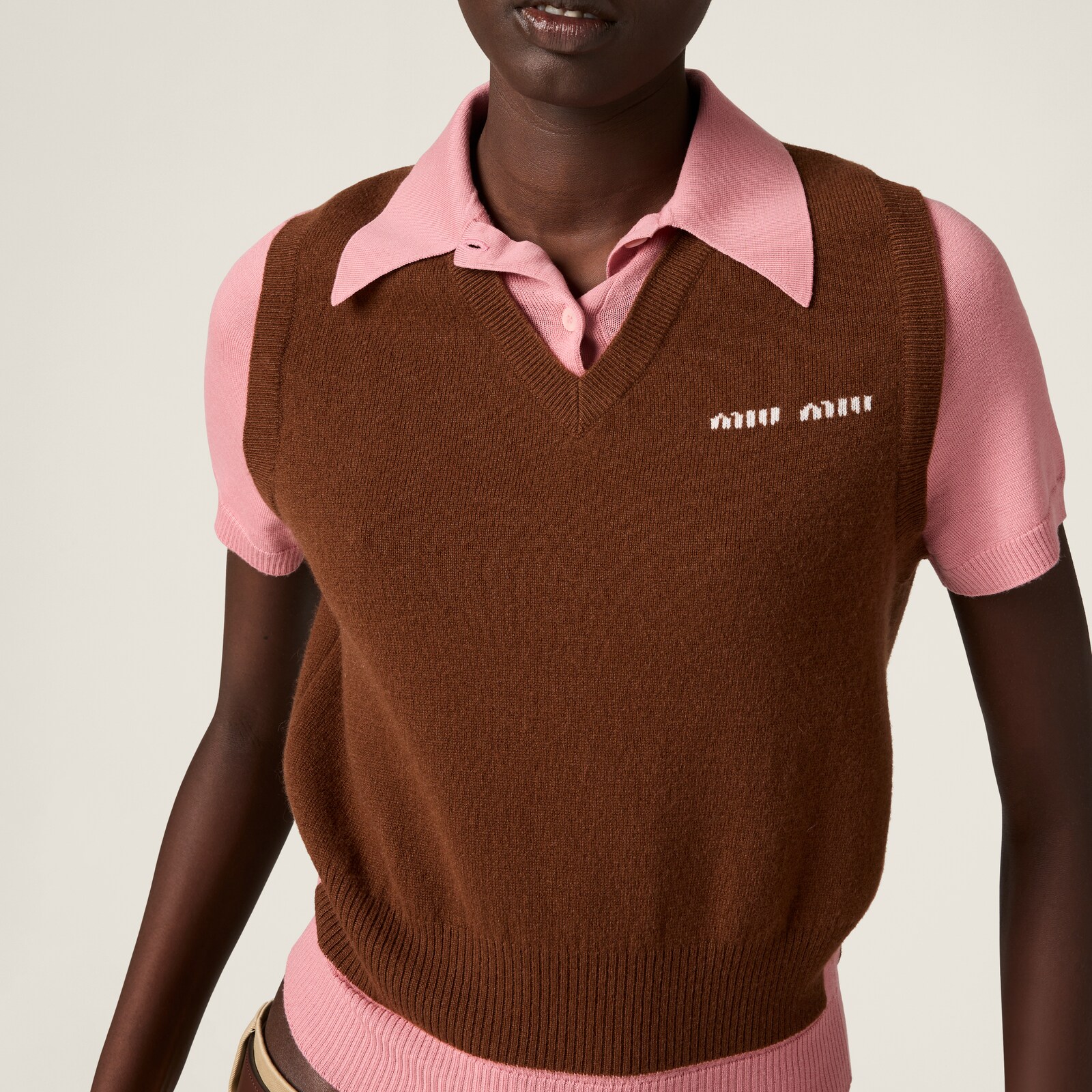 MIUMIU POLO KNIT SWEATER STYLE 488 main image 0