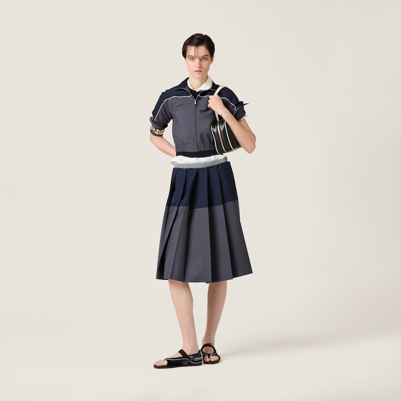 Maglia girocollo in lana