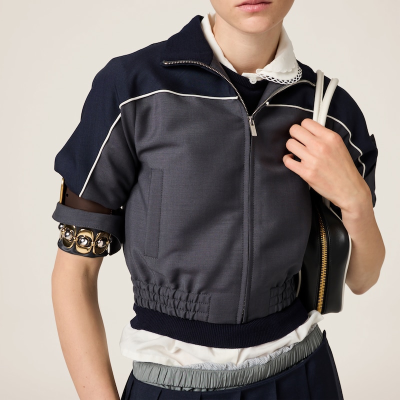 Maglia girocollo in lana