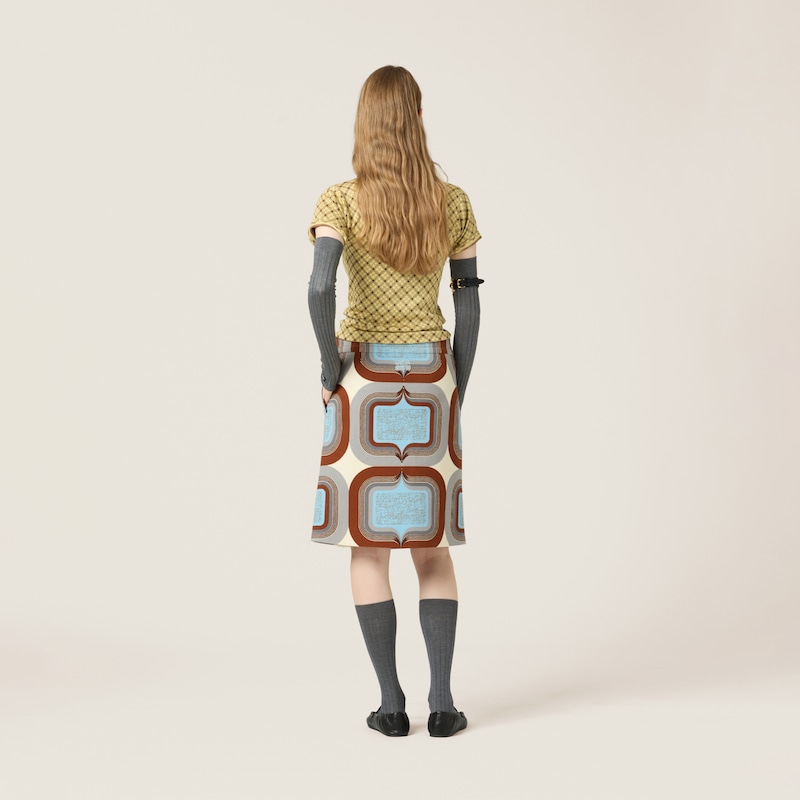 Polo in maglia di seta