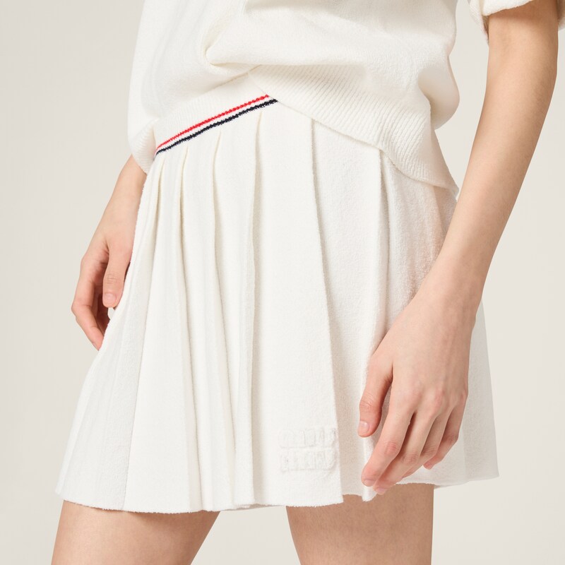 قميص بولو محبوك من القطن