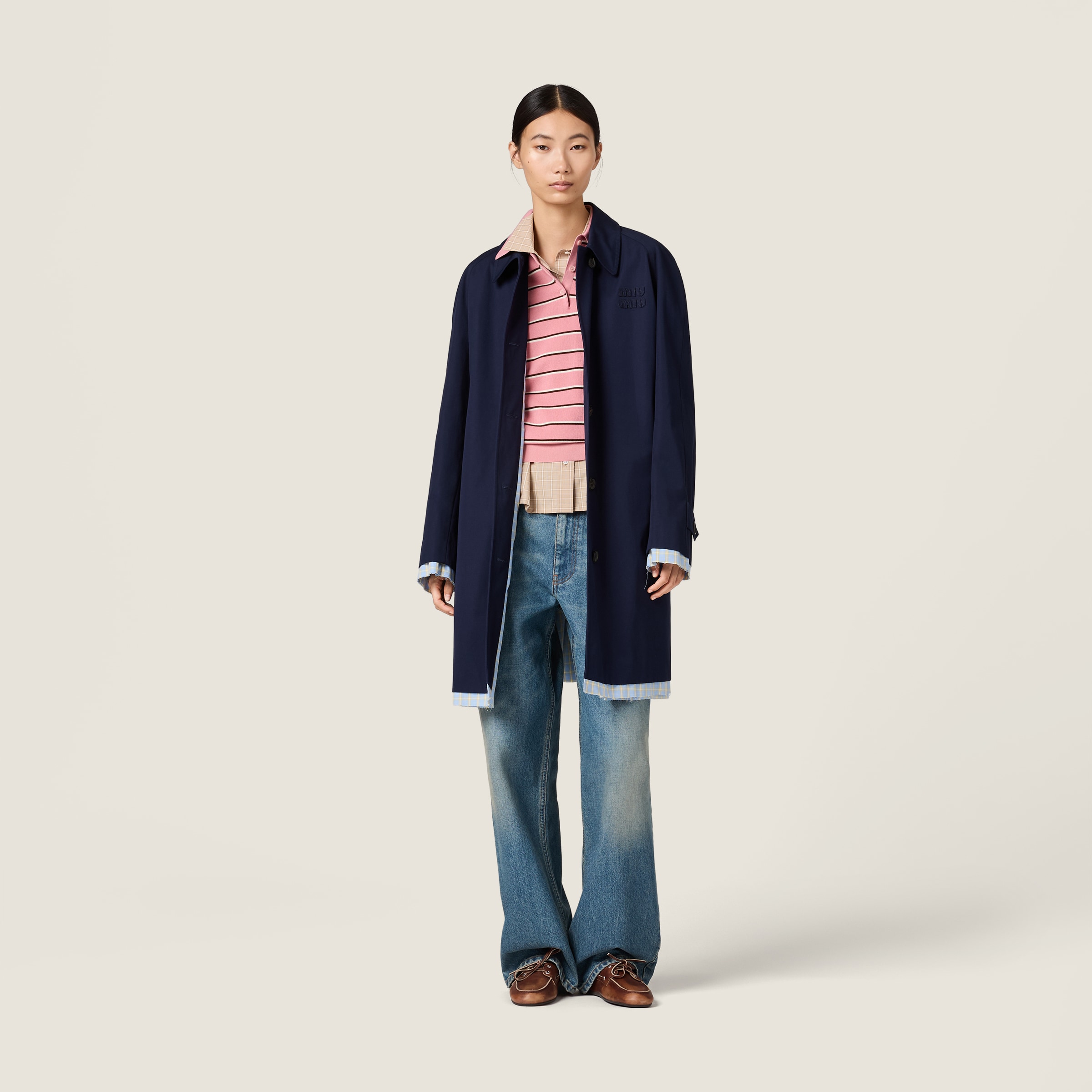 美品 miumiu 2632 ニット ノーカラージャケット セーター MIU MIU（ミュウミュウ)中古・古着オンライン通販 | Kindal（カインドオル)