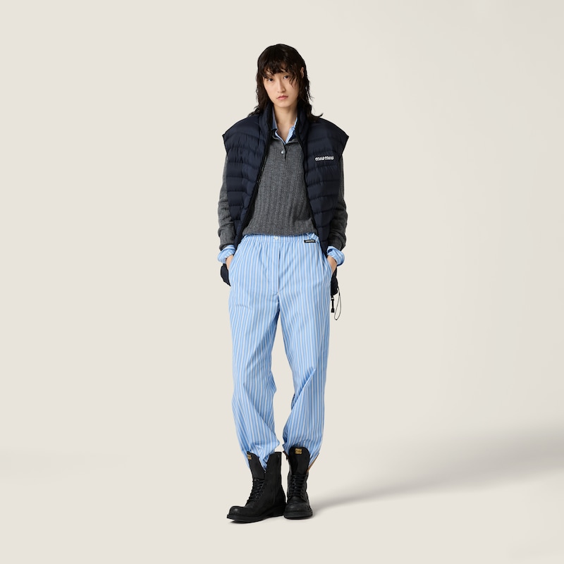 Cashmere polo sweater