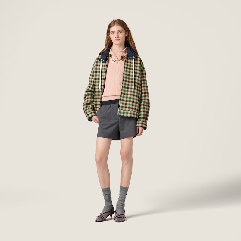 Cashmere polo sweater