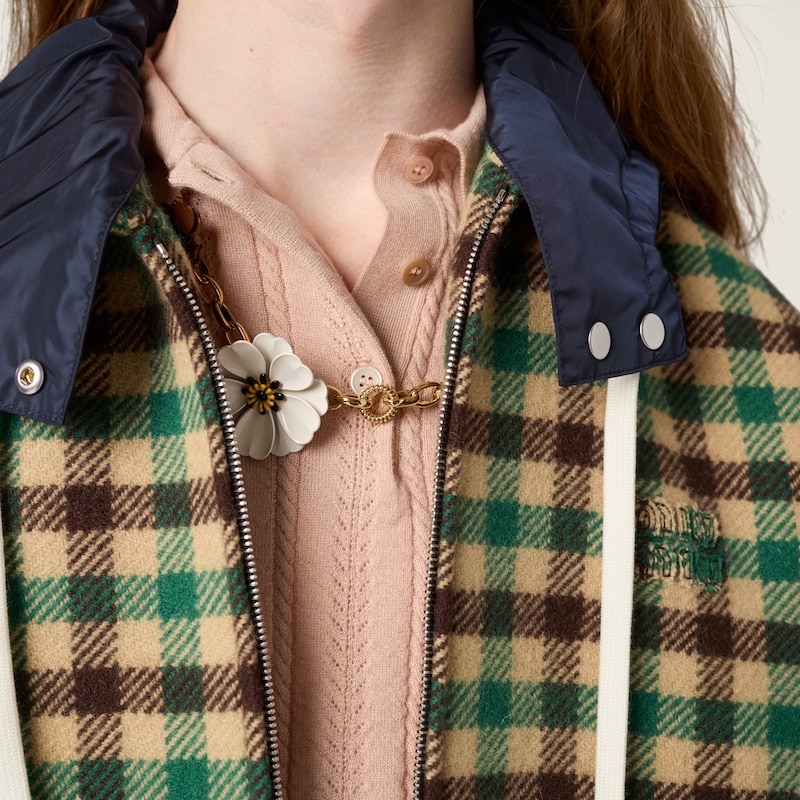 Cashmere polo sweater