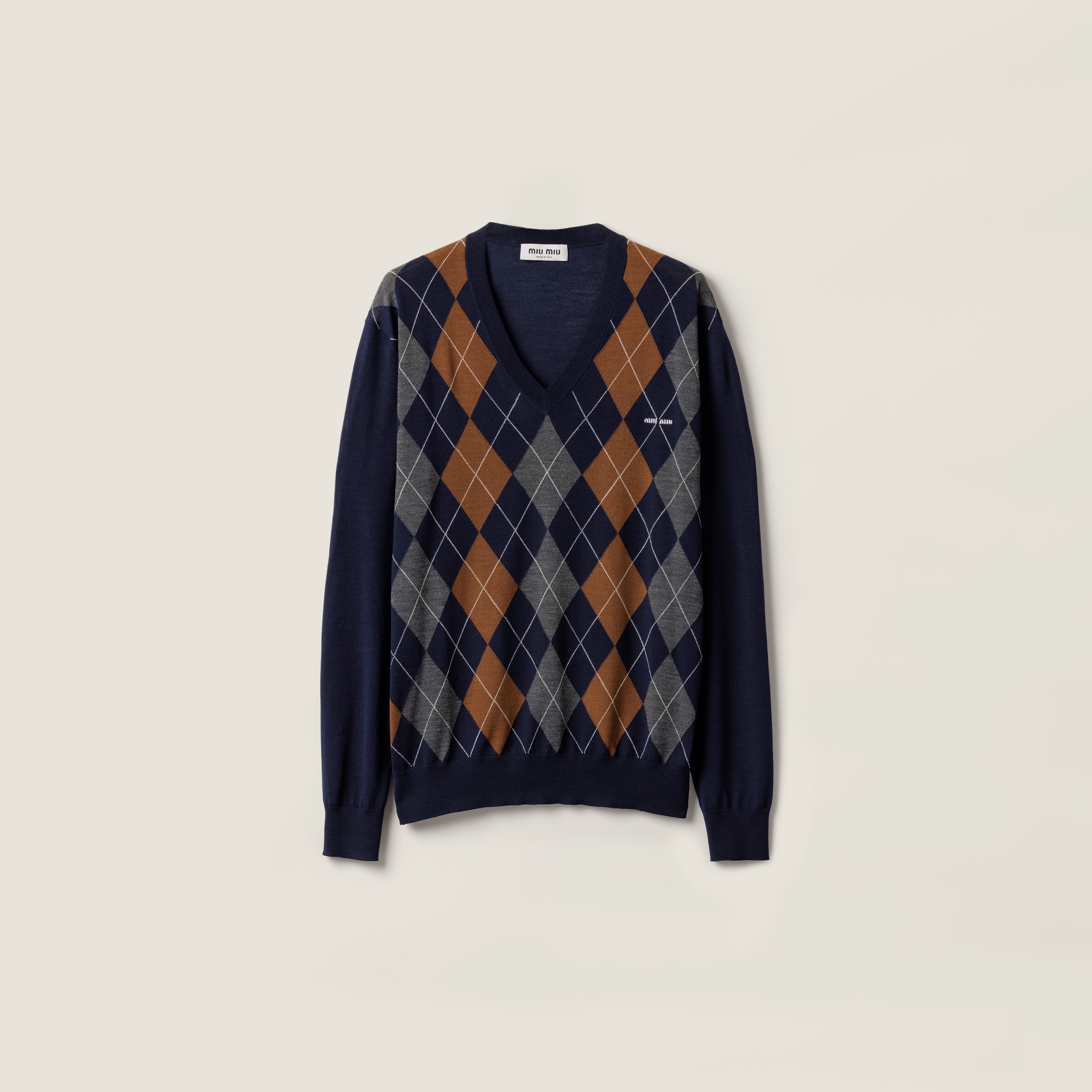 Miu Miu V-necked Wool Sweater