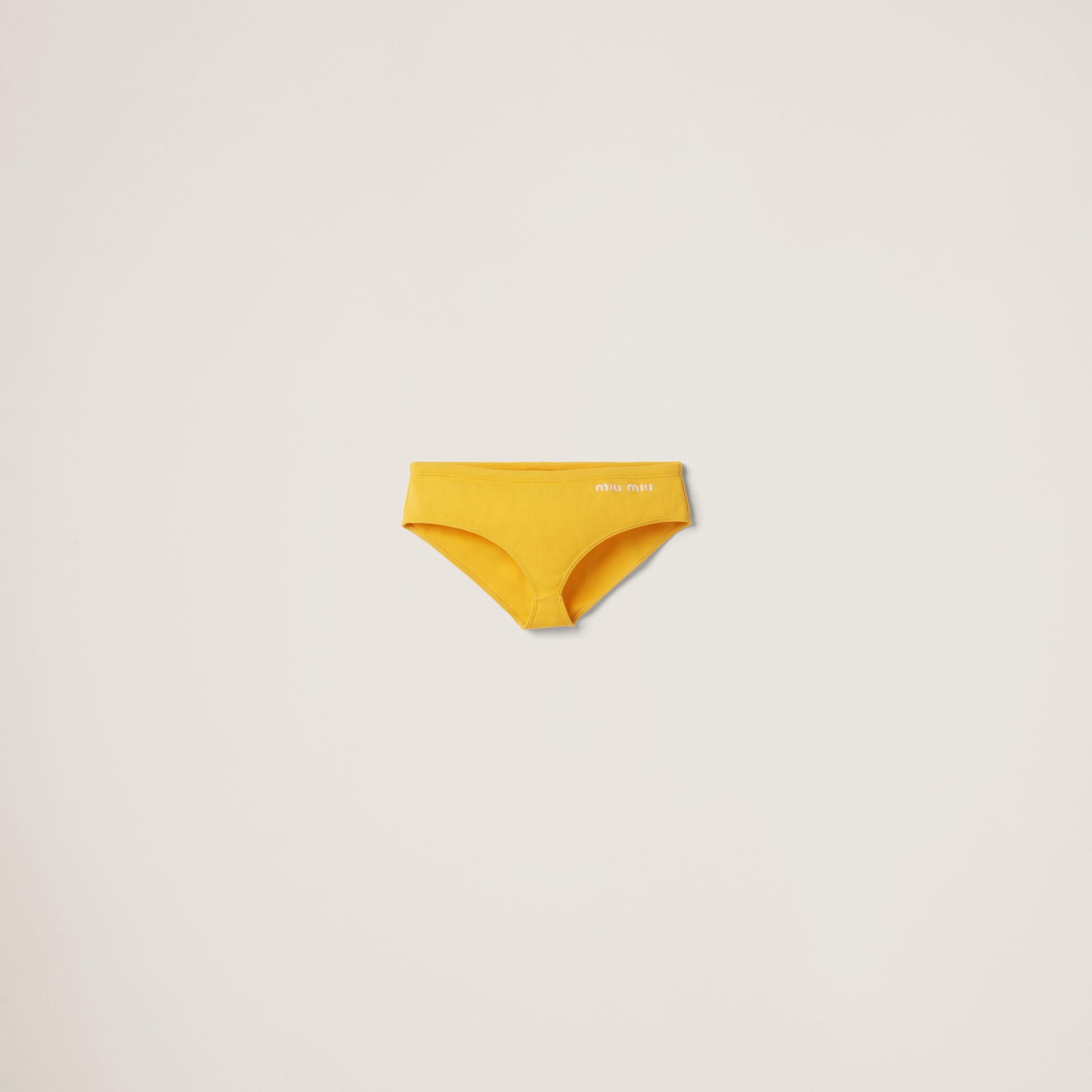 Miumiu Swimsuit In Yellow