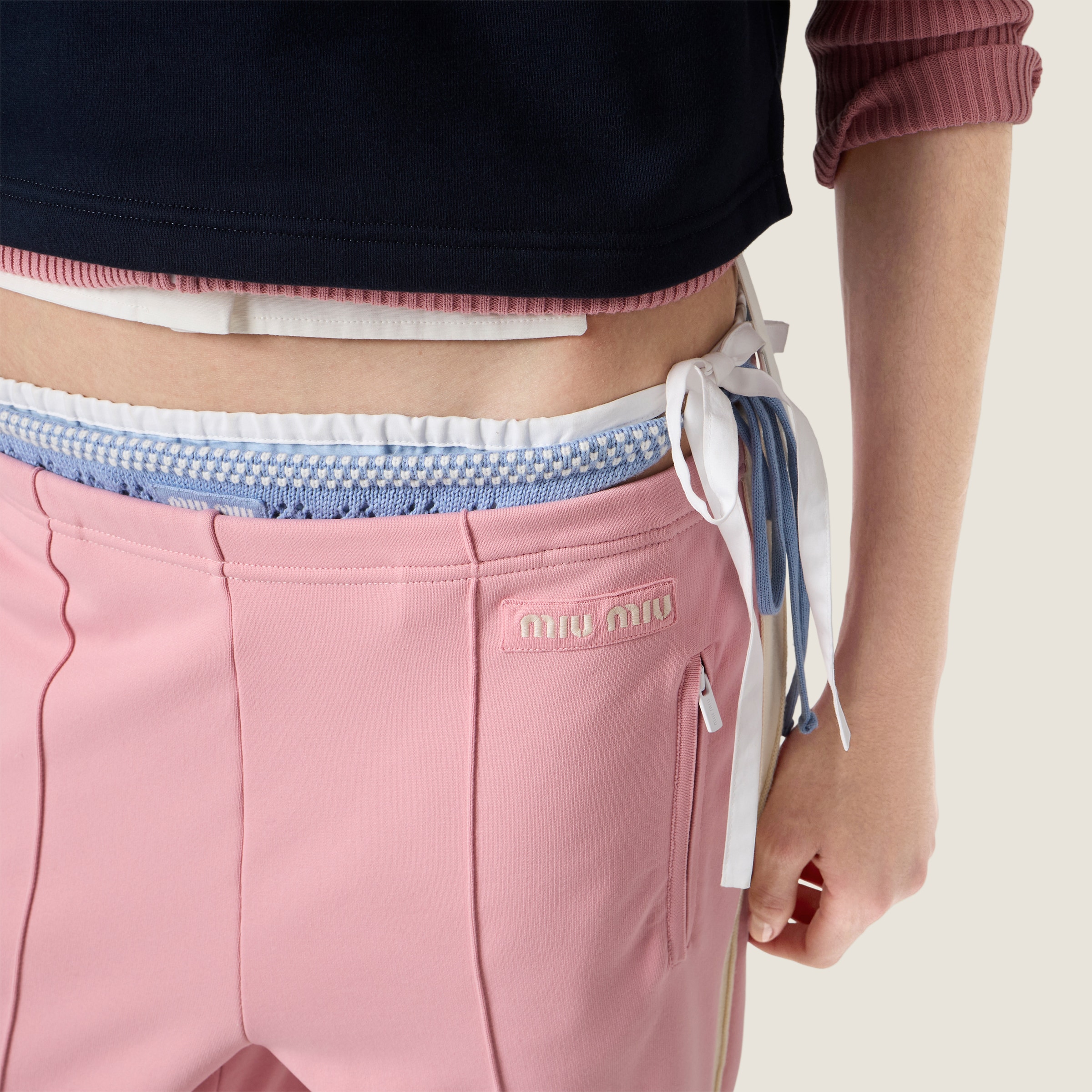 Technical fabric pants - thumbnail 4