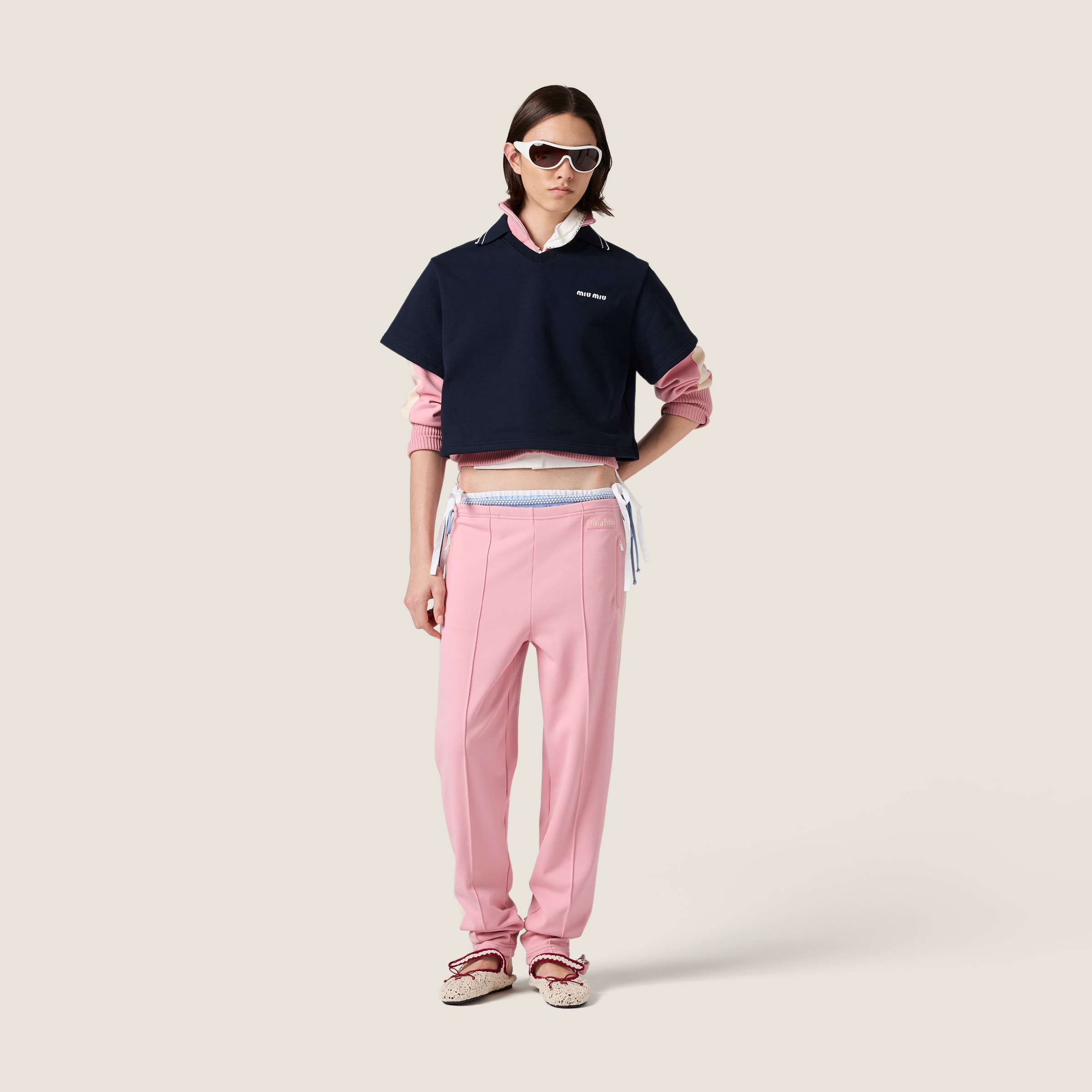 Technical fabric pants - thumbnail 2