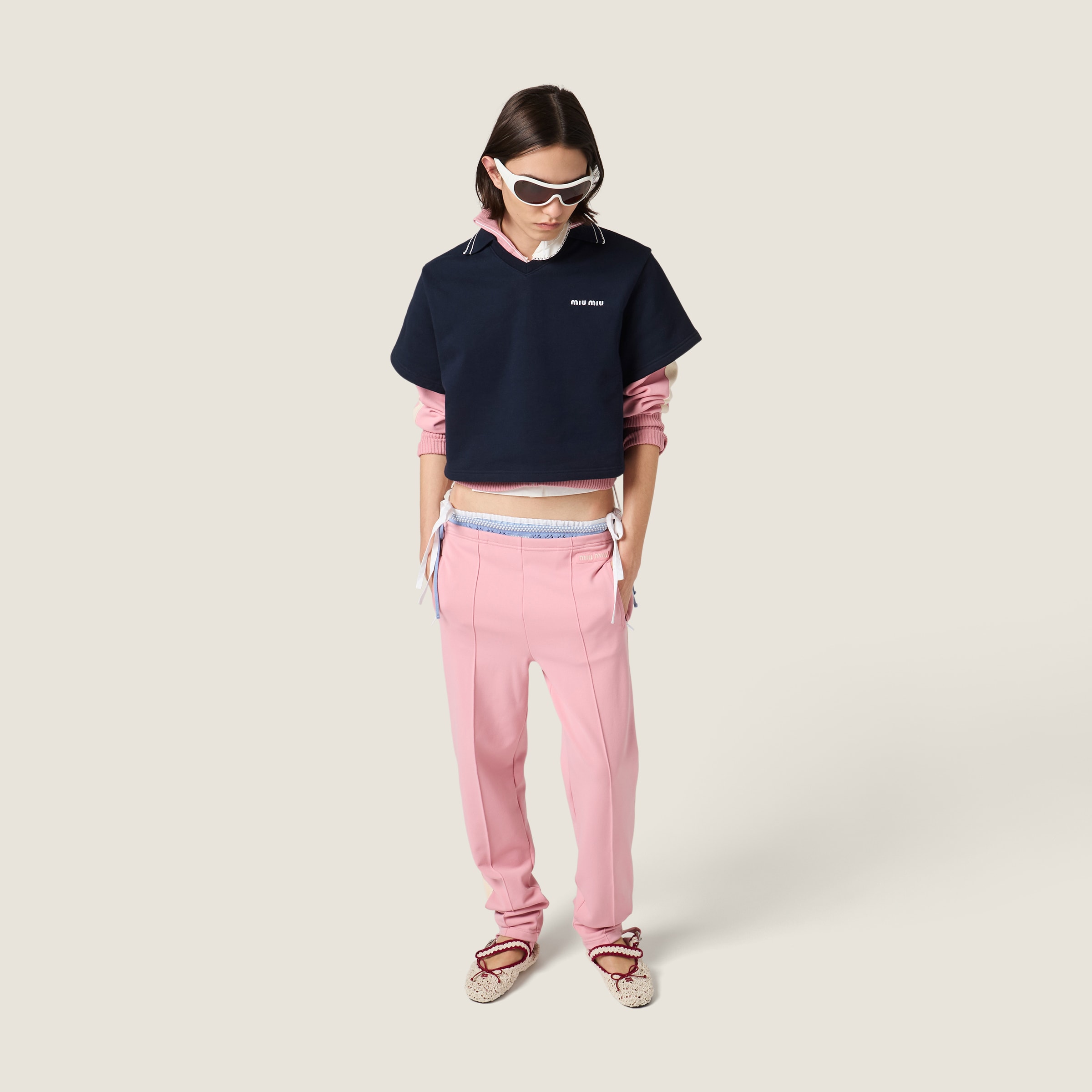 Technical fabric pants - thumbnail 6