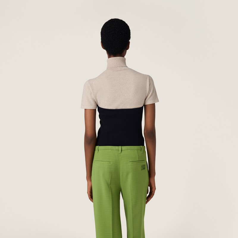 Cashmere turtleneck sweater