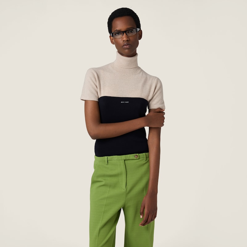 Cashmere turtleneck sweater