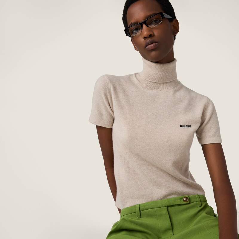 Cashmere turtleneck sweater