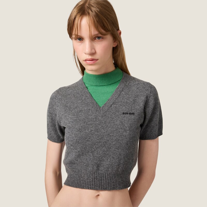 Pull à col roulé en cachemire