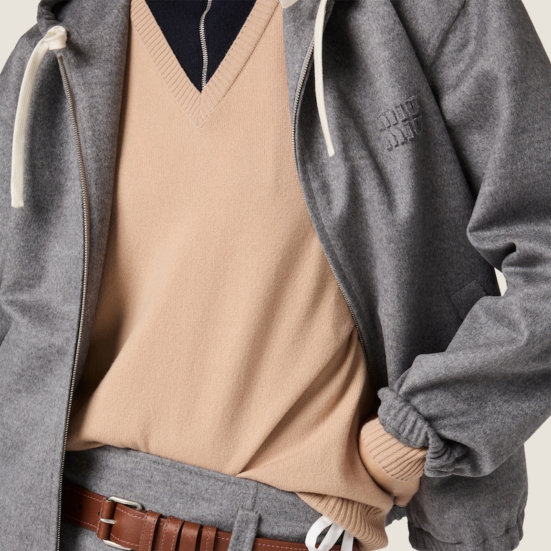 Cashmere turtleneck sweater