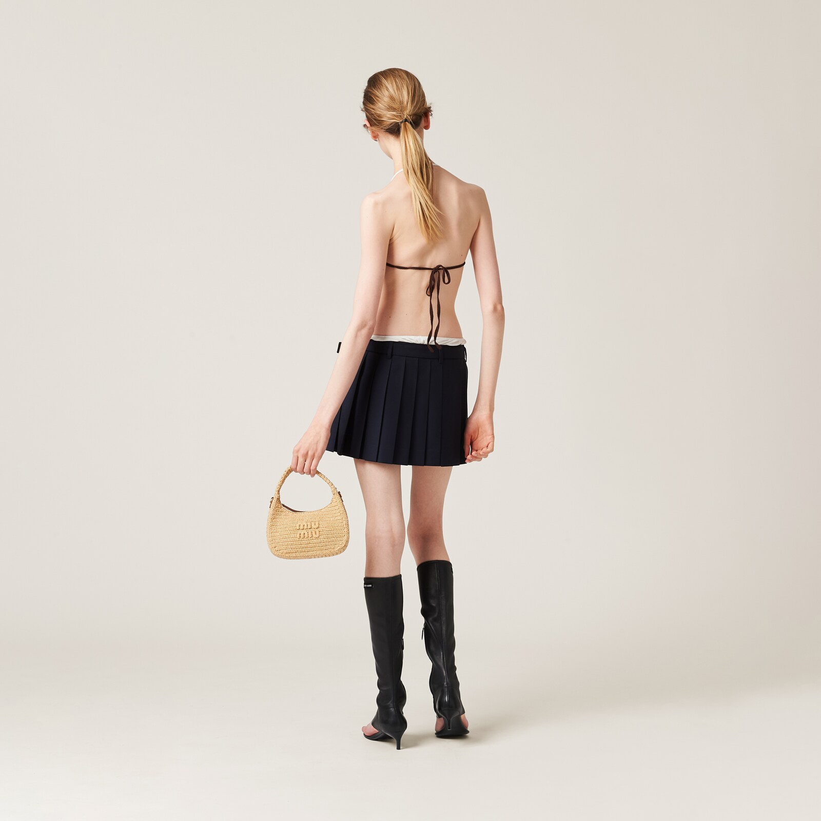 Miu Miu Brown Bra & Panties