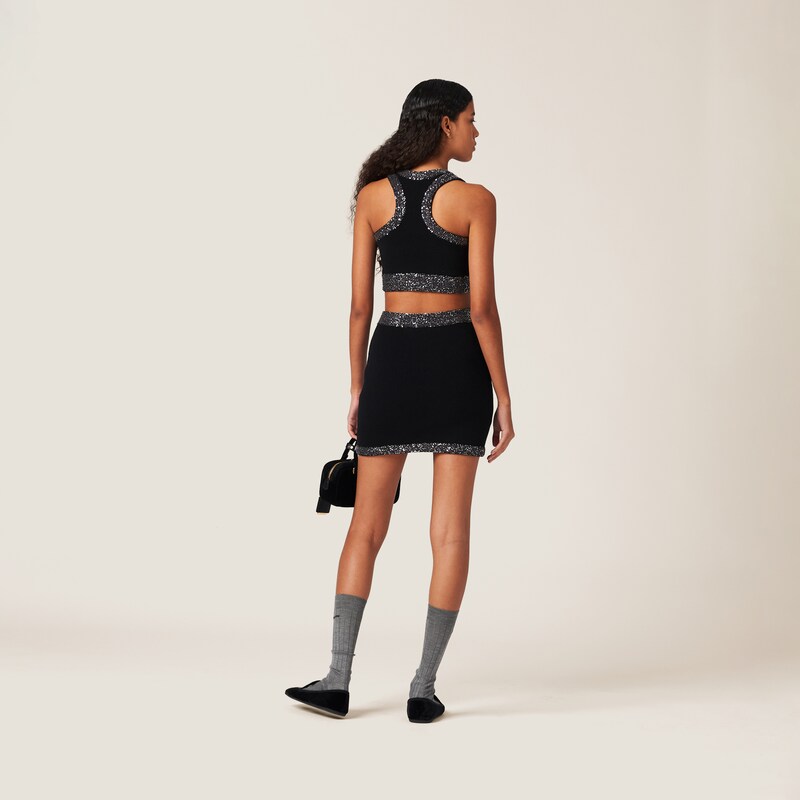 MIUMIU SLEEVELESS TOP STYLE 321