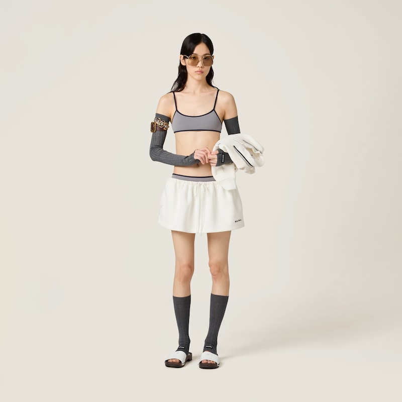 Technical knit swimsuit