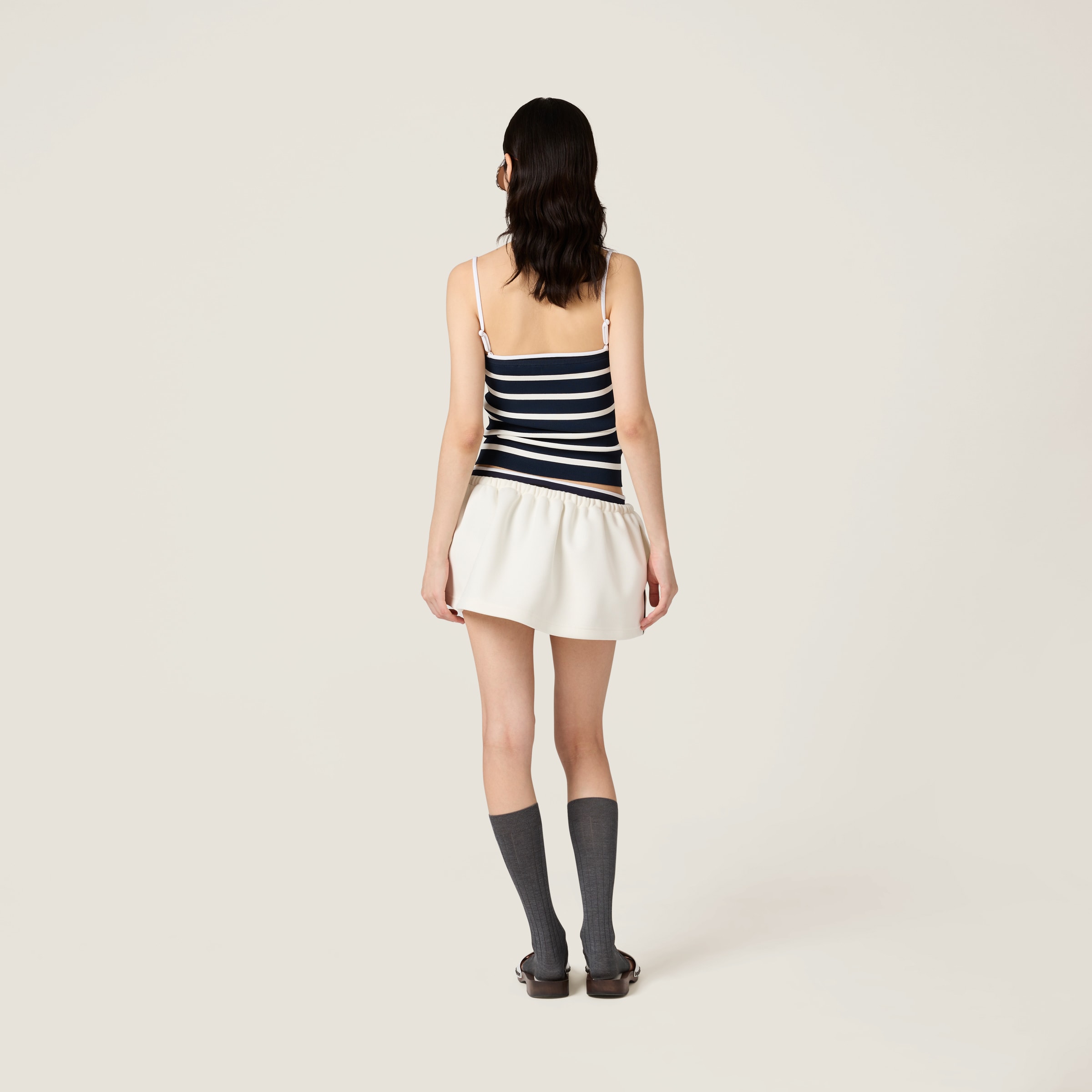 Miu Miu Embellished Cady Halter Top - Bergdorf Goodman