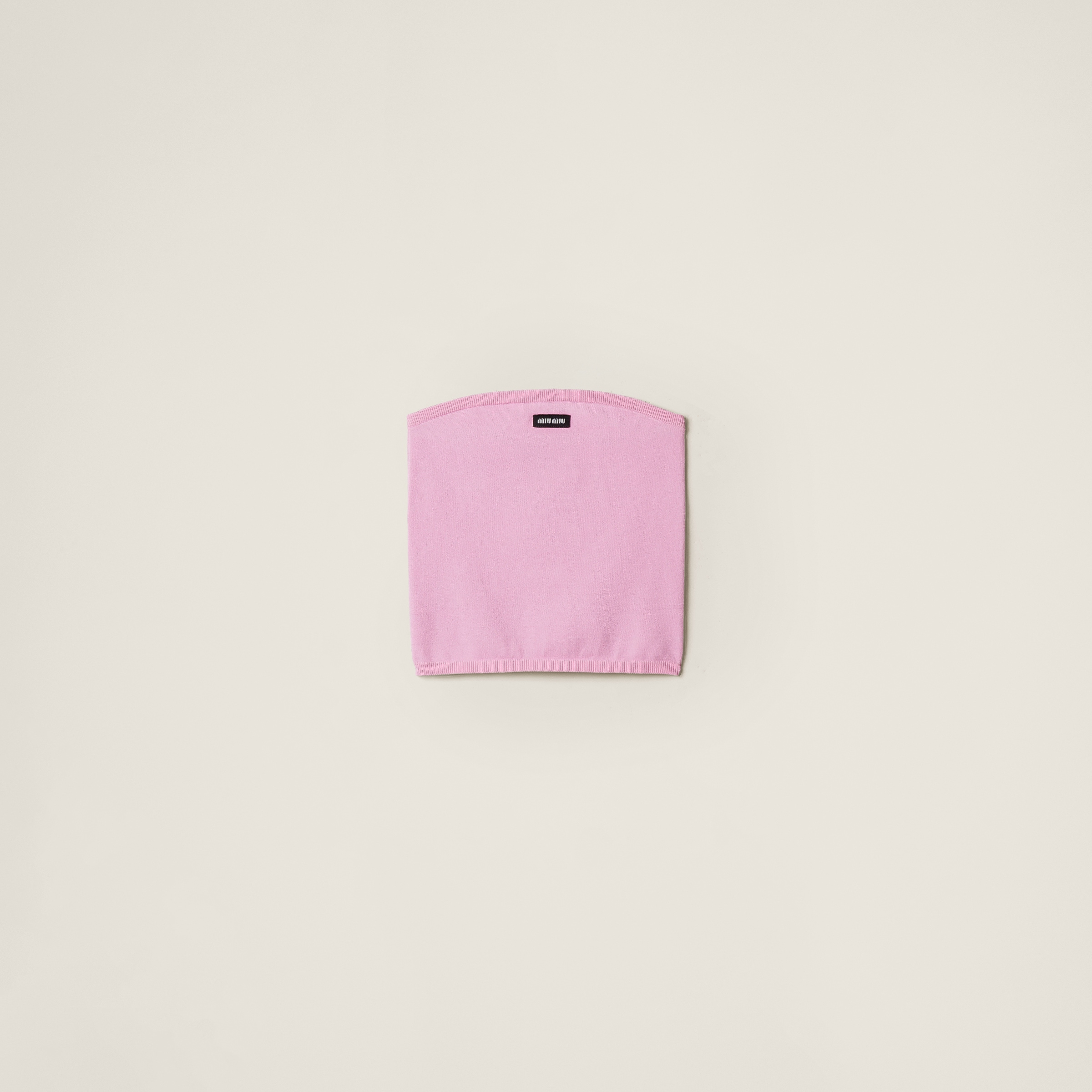 Miu Miu Viscose Top In Pink