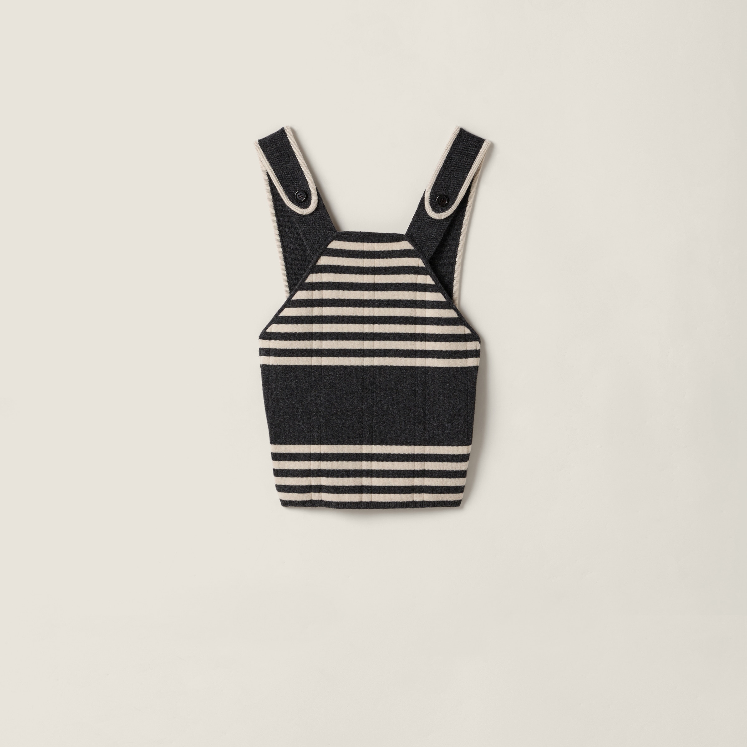 Wool and cashmere tank top