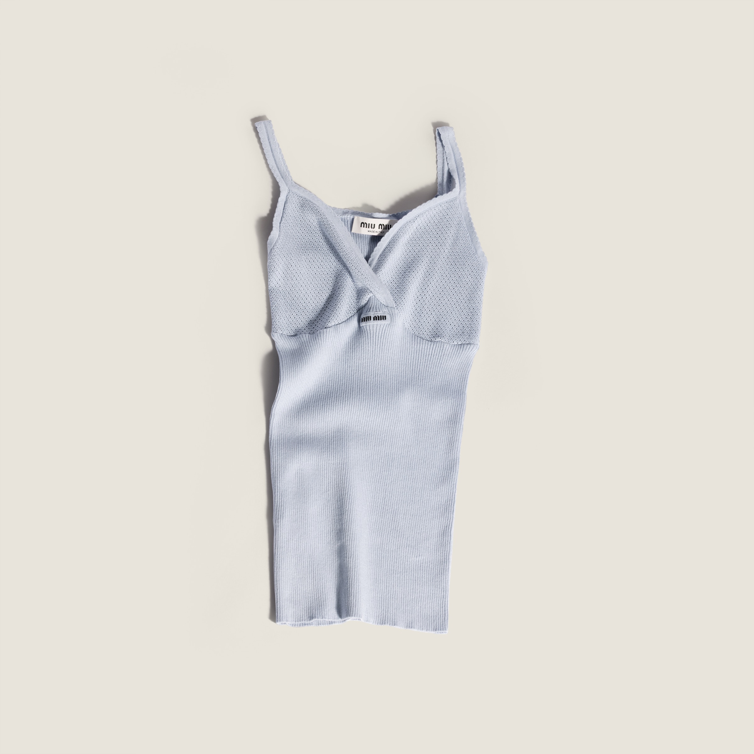 Cotton knit top from Miu Miu - $1,370